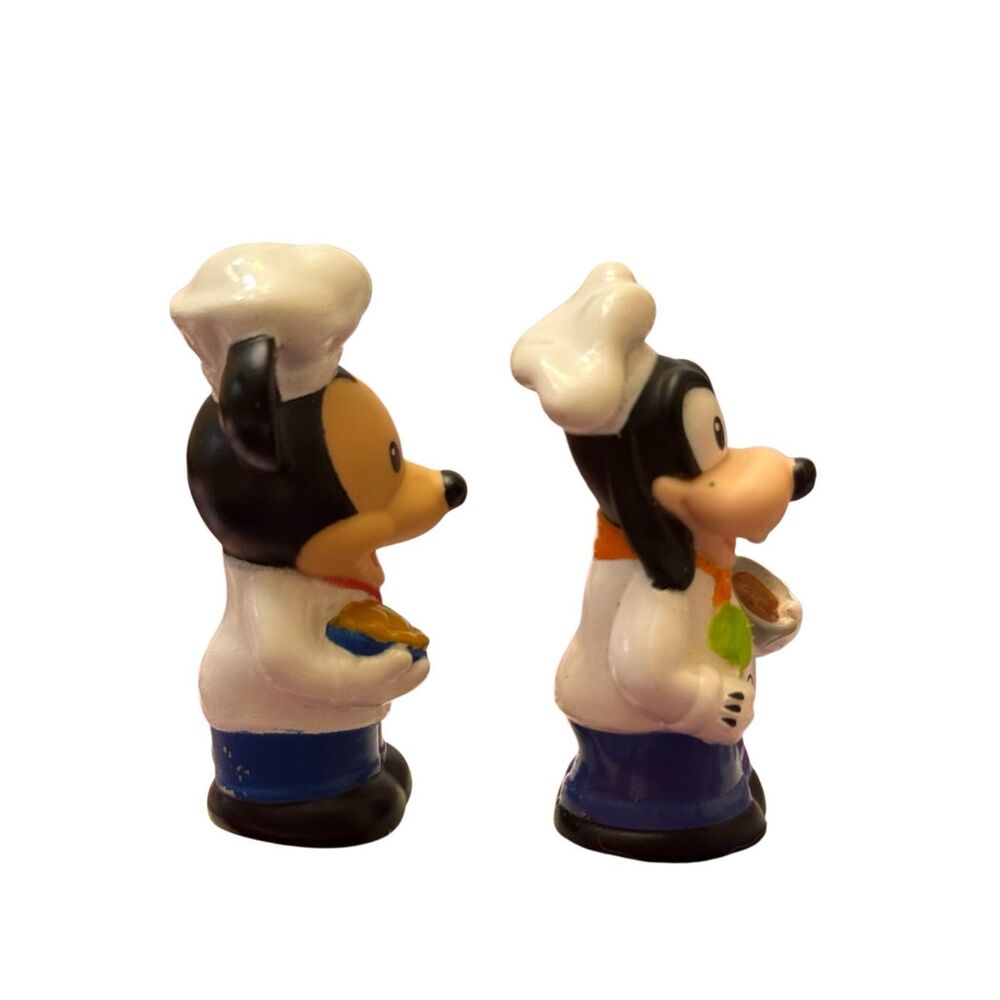 Fisher Price Little People Disney Chef Mickey Mouse & Chef Goofy - Picture 3 of 5